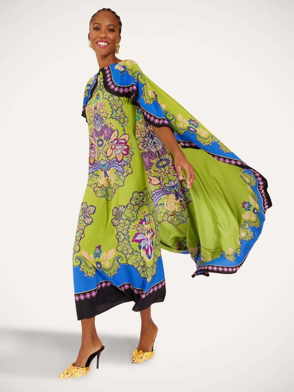 La Double J Crepe De Chine Majic dress